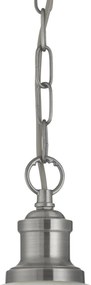 Pendul design clasic Bistro argintiu satin 1591SS SRT