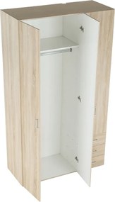 Dulap, 3 uşi, stejar sonoma, GWEN 70427