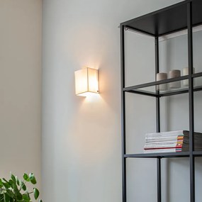 Lampa de perete modernă din iută albă - Vete