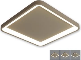 BRILAGI - Plafonieră LED dimerabilă FALCON SLIM LED/50W/230V 50x50 cm bej + telecomandă