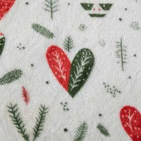 Patura Cocolino WINTER HEARTS, colorata Dimensiune: 200 x 220 cm