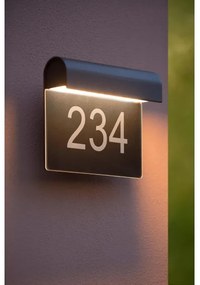 Lucide 27881/06/30 - Numar casa LED THESI LED/6W/230V IP54