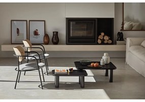 Fotoliu gri deschis în decor de frasin Eclipse - Teulat