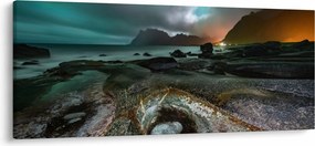 Tablou - Scena de noapte (120x50 cm)