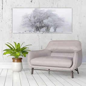 Tablou - Iarnă albă (120x50 cm)