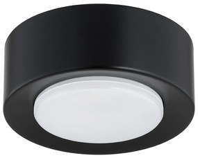 Argon 8905 - Plafonieră ELORA 1xGX53/7W/230V, Ø11 cm, neagră