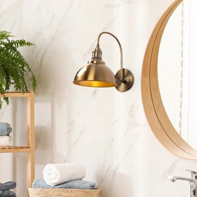 Aplică de perete în culoarea bronz ø 21 cm Varzan – Opviq lights