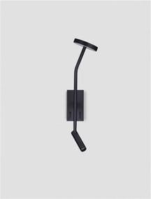 Aplica cu reader LED stil minimalist LOGOS
