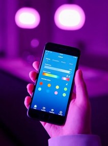 Spot aplicat LED CCT, IP44 Landon 8 Smart White