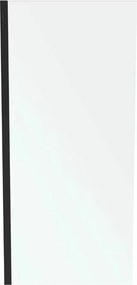 Perete lateral 90 cm negru mat Ideal Standard Connect 2