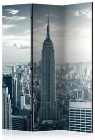 Paravan - Amazing view to New York Manhattan at sunrise [Room Dividers]