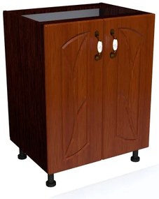 Corp inferior 60 cu 2 usi Zebra MDF frunza cedru