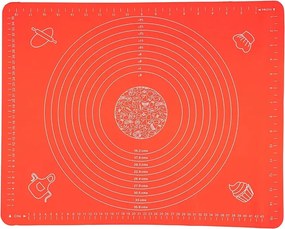 Planșă de silicon Altom 40 x 50 cm, roșu