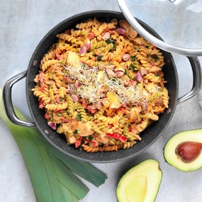 Tigaie adâncă cu capac Tescoma PRESIDENT Stone, 28 cm, 28 cm