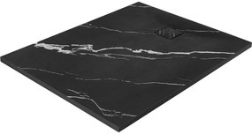 Cadita de dus Magnum Carrara neagra 90x120