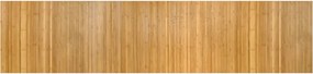 vidaXL Covor dreptunghiular, natural, 70x300 cm, bambus