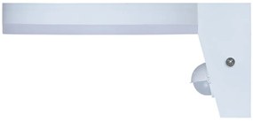Aplica exterior LED, Senzor de miscare, Protectie IP54, Batida, alb