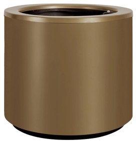 Ghiveci cilindric cu auto-irrigare KAVA, diferente variante - Hobby Flower Dimensiuni: Ø50 x 40, Culoare: bronz