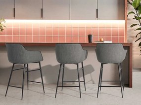 Scaun de bar tapitat design italian Tomika