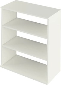Raft RESITA TYP 4, alb, DTD laminat, 71x35x80 cm