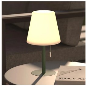 Lampă LED RGBW reîncărcabilă de masă de exterior Atmosphera ZACK LED/3,7V IP44 verde