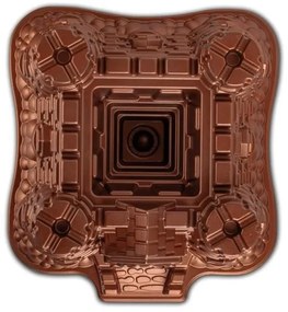 Formă pentru guguluf KITCHISIMO, model Castel — cupru