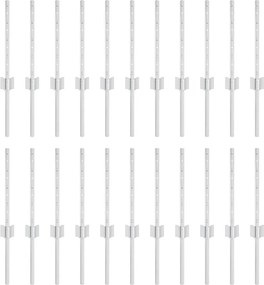 vidaXL Stâlp de gard. 22 pcs Argintiu 80 cm Oțel