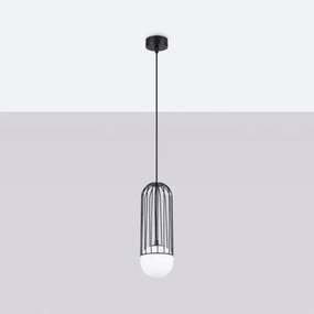 Lustră pe cablu Sollux SL.1332 BRINA 1xG9/8W/230V negru