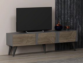 Masă TV/Dulap Sepiva (antracit + Nuc) . 1095261