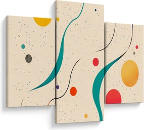 Tablou - Ilustrație colorată minimalistă (90x60 cm)