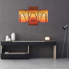 Tablou - Savana africană (90x60 cm)