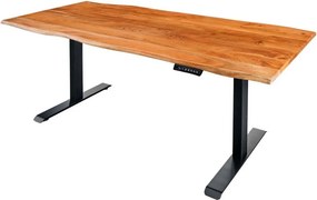 Birou cu inaltime reglabila electrica Mammut 180cm, salcam