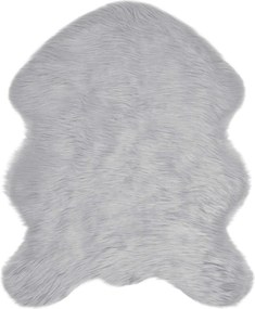 vidaXL Covor din Lână Faux Tafalla Gri 50 x 80 cm Poliester