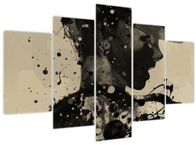 Tablou - Femeie de jazz (150x105 cm)