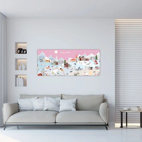 Tablou - Iarma magică (120x50 cm)