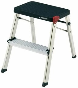 Rolser Scară pliabilă M2 ALU Taburete, negru