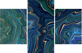 Tablou - Marmură de agat (90x60 cm)