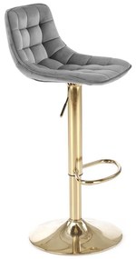 Scaun de bar Bodhi, gri