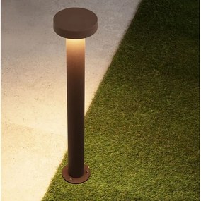 Stalp exterior IP65 LED 2700K GONG corten H-60cm
