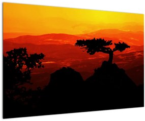 Tablou -Apus de soare (90x60 cm)