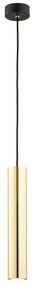 Pendul modern cu spot tubular GOMERA PLUS alama