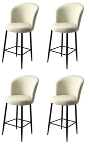 Set de scaune de bar Alte Cream, 4 buc., 4 buc