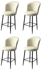 Set de scaune de bar Alte Cream, 4 buc.