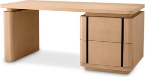 Birou design LUX Modesto, Natural oak