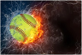 Tablou - Minge de tenis (90x60 cm)