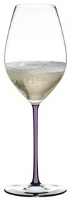 Pahar pentru sampanie si vin spumant, din cristal Fatto A Mano Champagne Wine Violet, 445 ml, Riedel