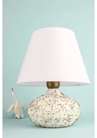 Lampă de masă RAMZES 1xE27/40W/230V albă