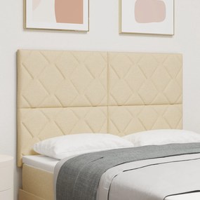 vidaXL Tăblie cu design Diamond Crem 140 cm