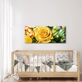Tablou cu trandafir (120x50 cm)
