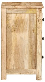 Noptiera, 45x35x60 cm, lemn masiv de mango